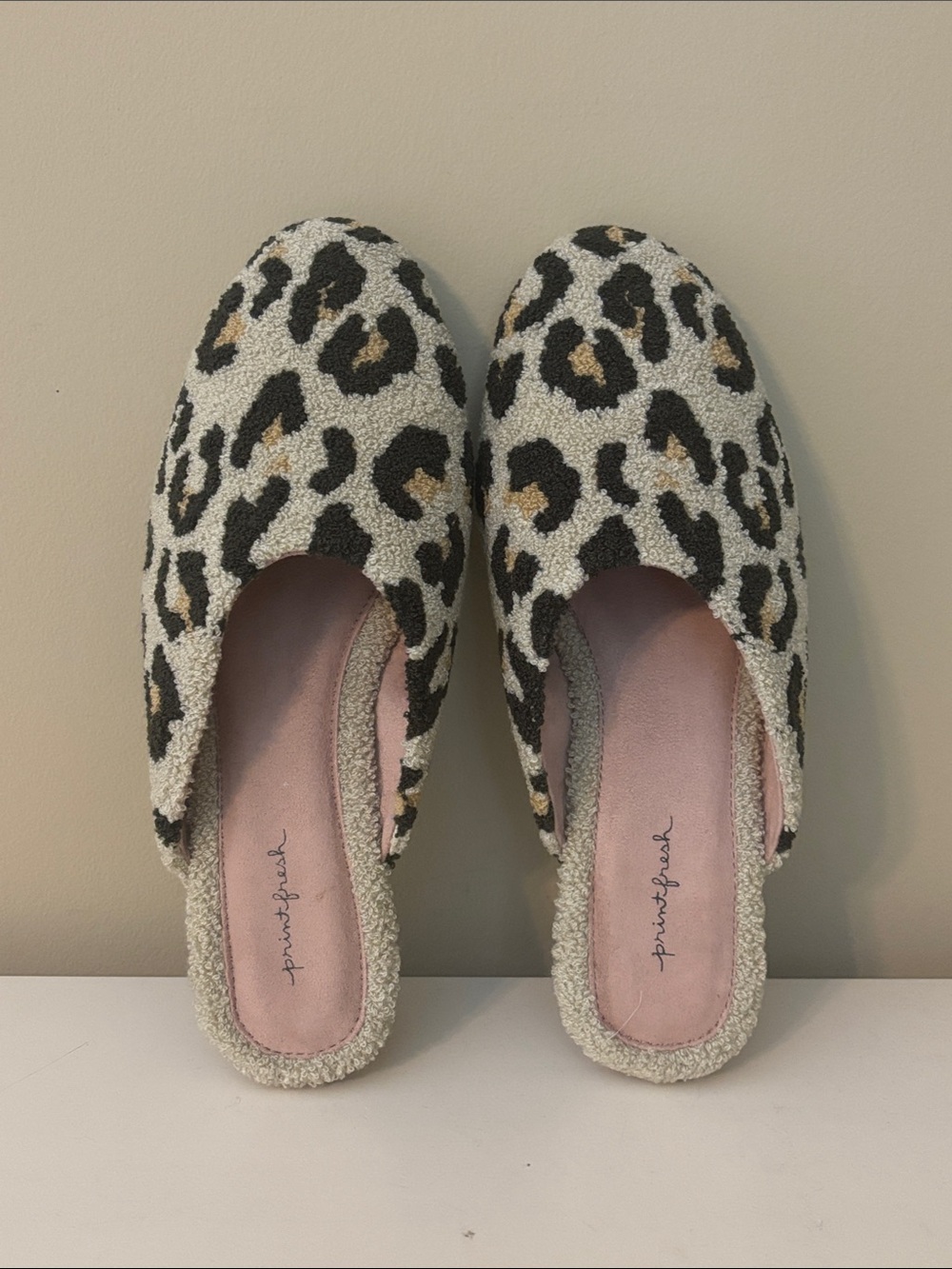 Printfresh Leopard Slippers